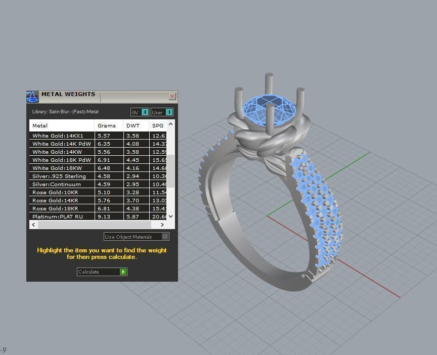 Disney ring-Rapunzel 3D model_12