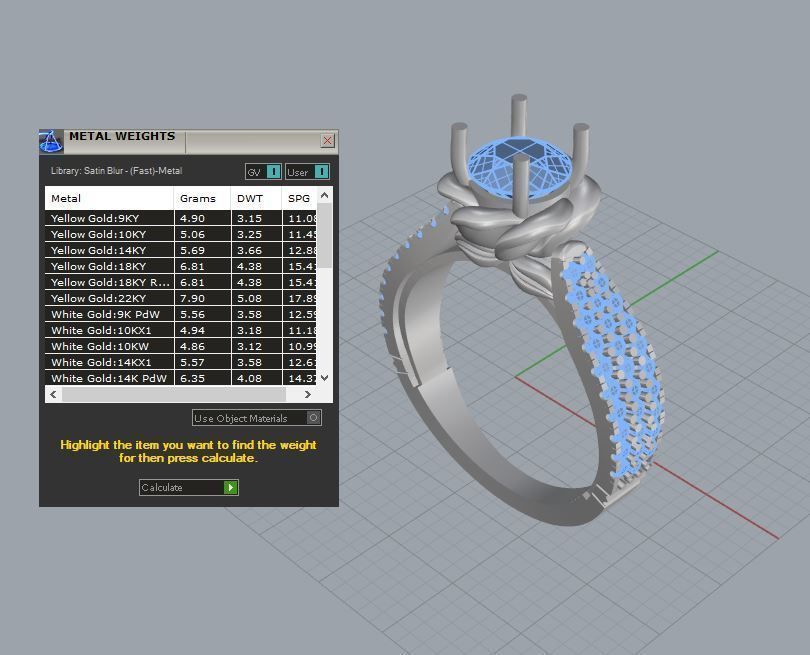 Disney ring-Rapunzel 3D model_11