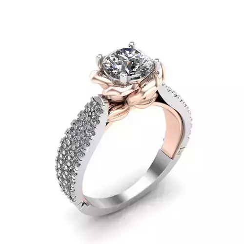 Disney ring-Rapunzel 3D model