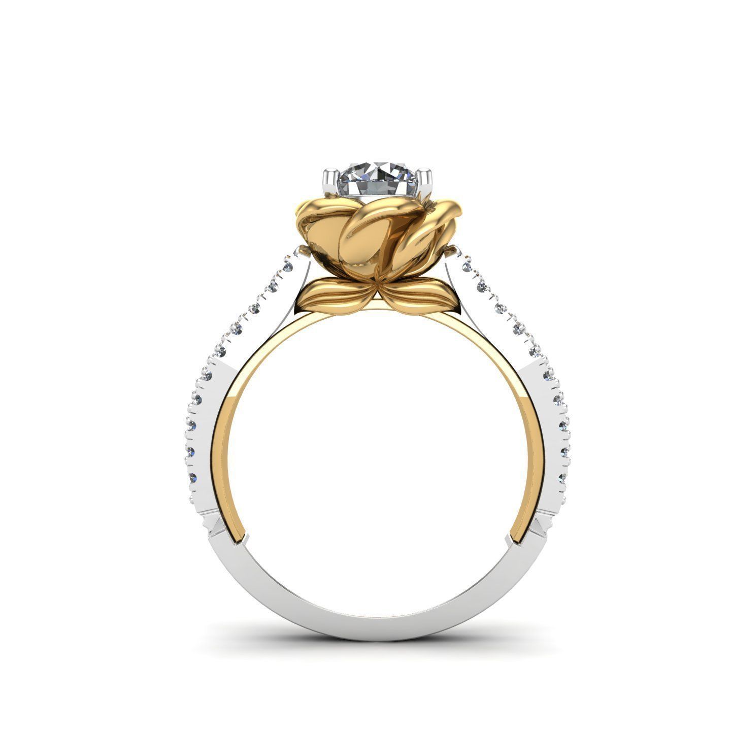 Disney ring-Rapunzel 3D model_5
