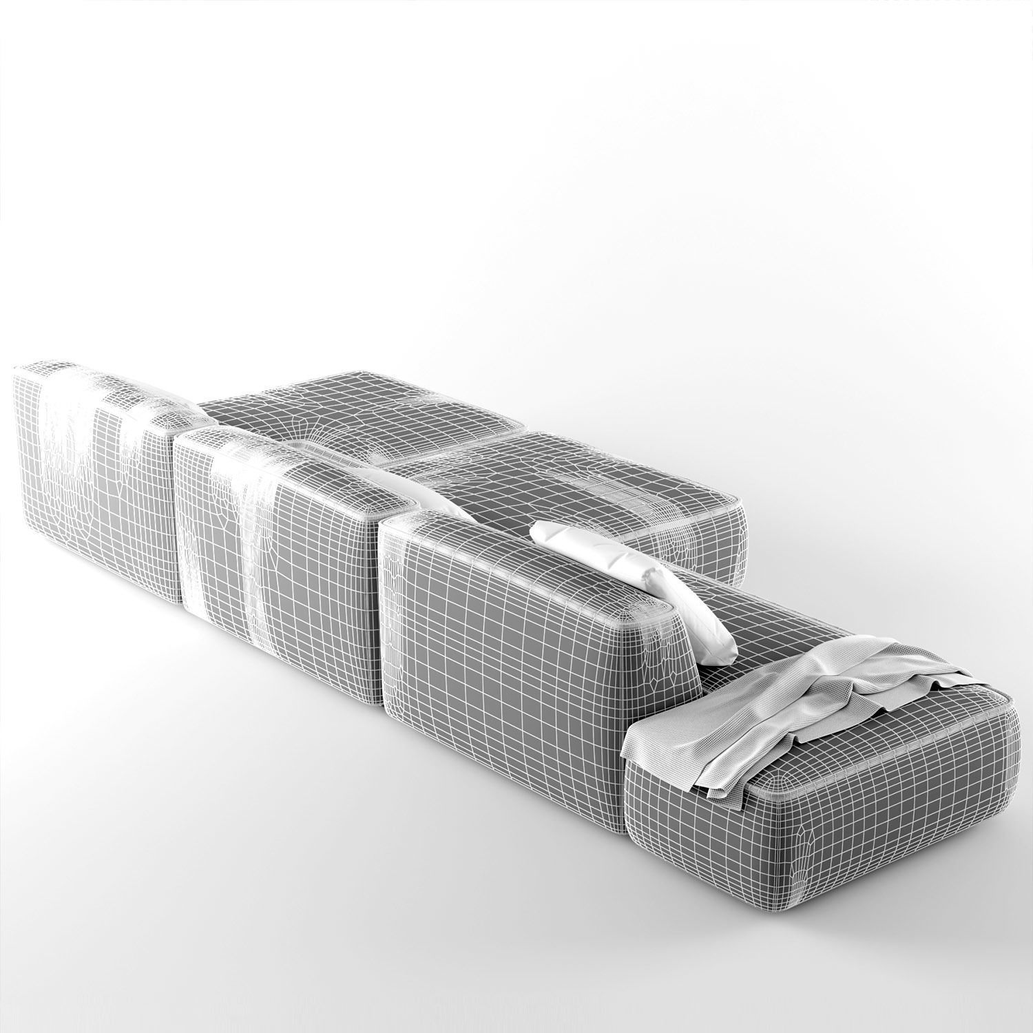 Lema CLOUD Sectional sofa 02 3D model_5