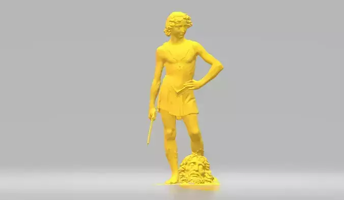 Spartan Fighter Greek Statue 3dm stl obj 