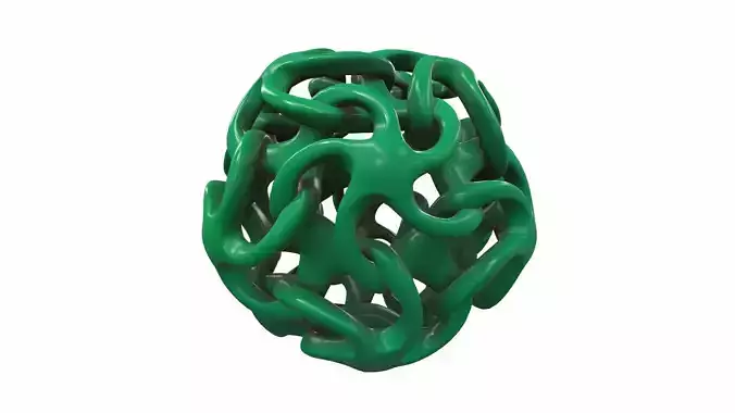 Abstract geometric sphere 2b