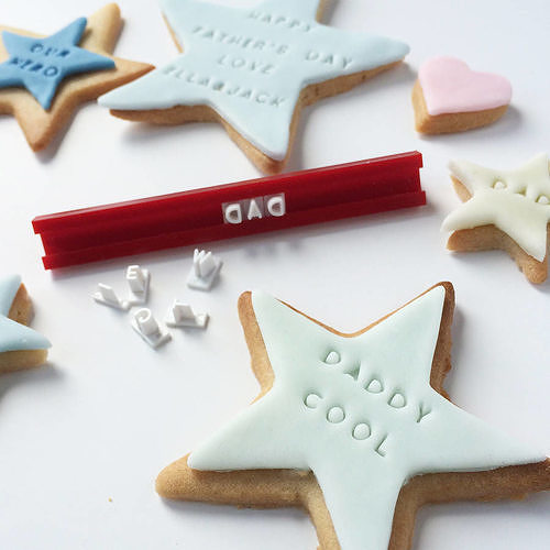 COOKIE STAMP ALPHABET NUMBER AND SYMBOLS 3D print model