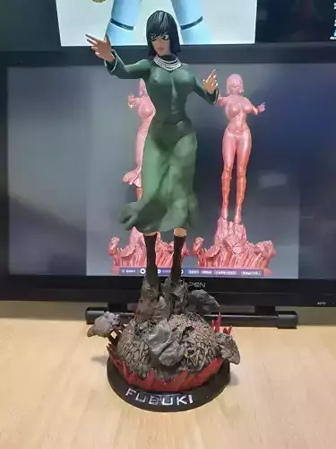 fubuki statue of woman