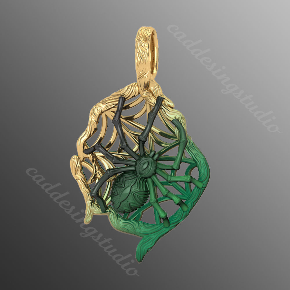 Pendant k38 3D print model_1
