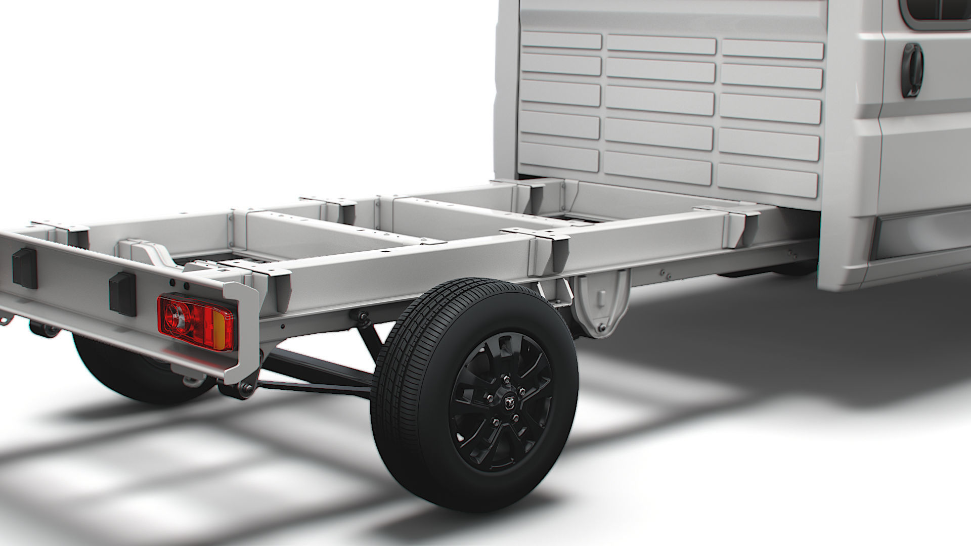 RAM Promaster Chassis Truck Crew Cab 4035 WB 2023 3D model_11