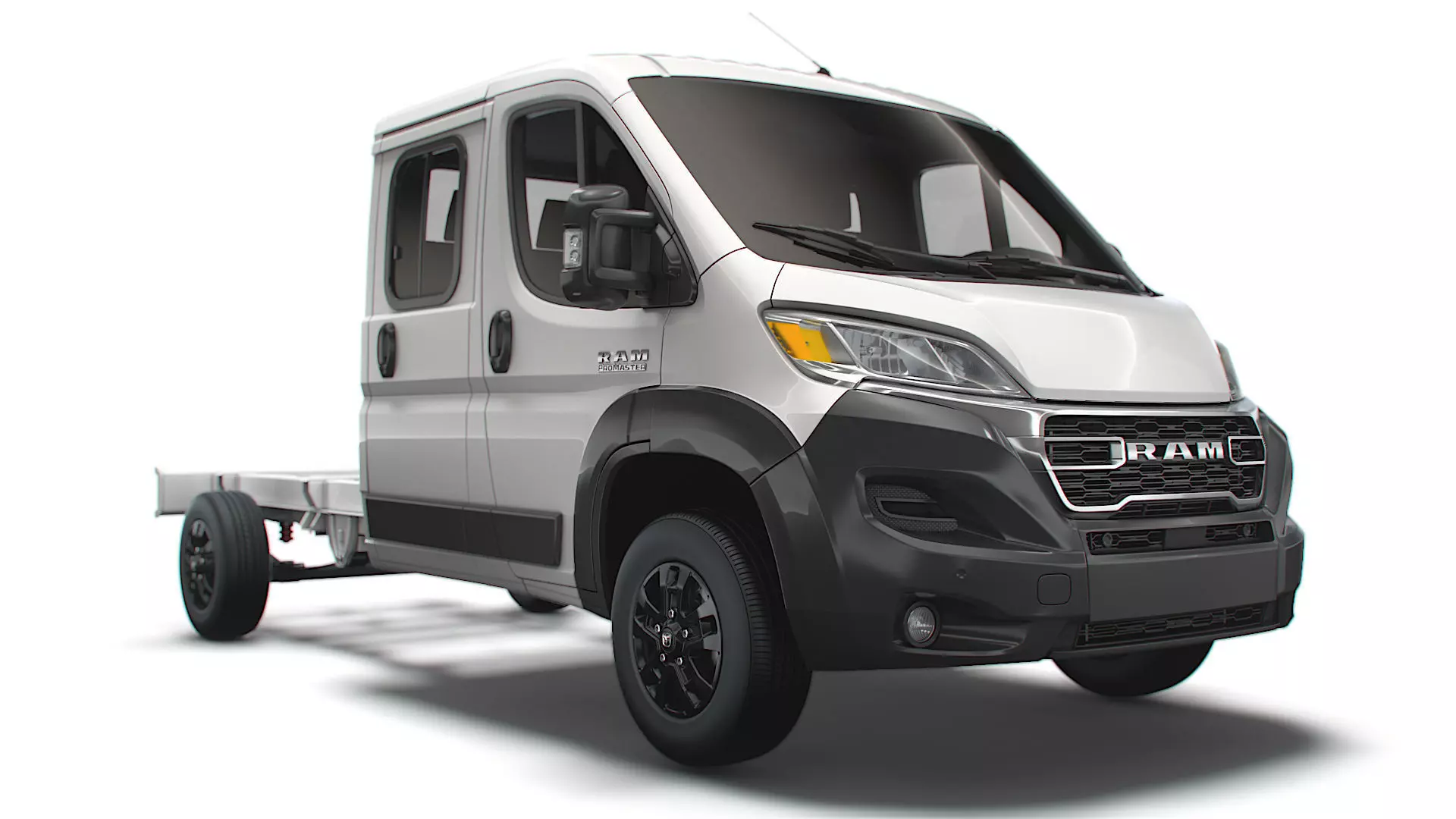 RAM Promaster Chassis Truck Crew Cab 4035 WB 2023 3D model_0