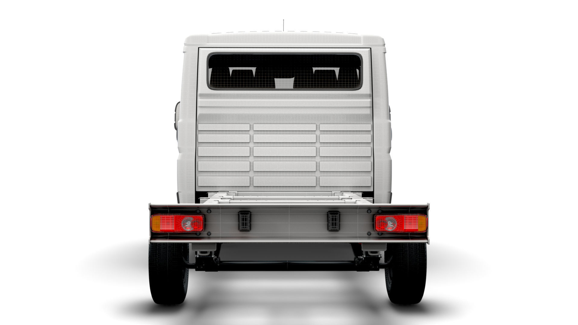 RAM Promaster Chassis Truck Crew Cab 4035 WB 2023 3D model_22