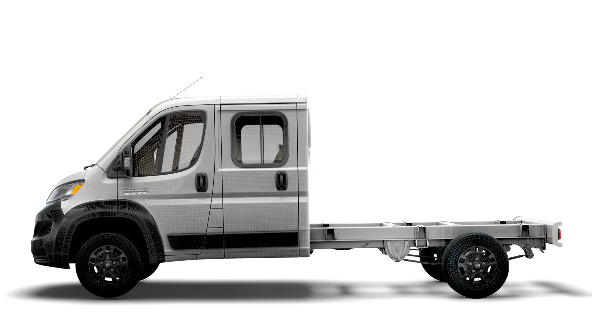 RAM Promaster Chassis Truck Crew Cab 4035 WB 2023 3D model_16