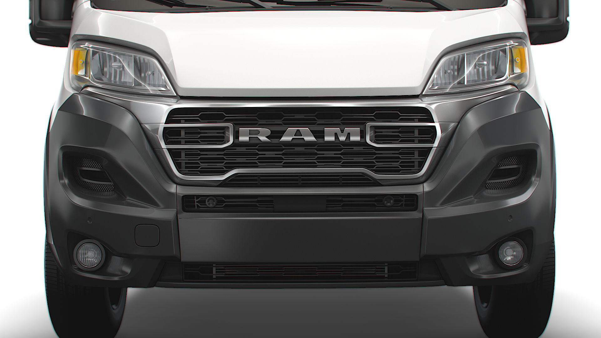 RAM Promaster Chassis Truck Crew Cab 4035 WB 2023 3D model_7