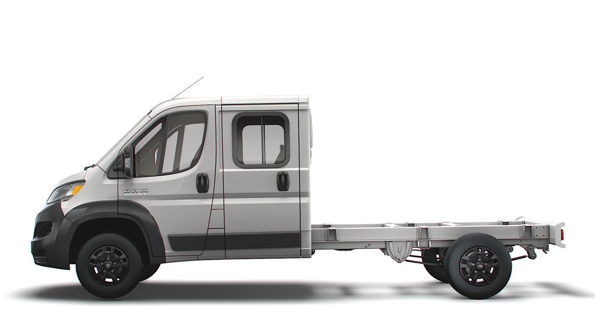 RAM Promaster Chassis Truck Crew Cab 4035 WB 2023 3D model_4