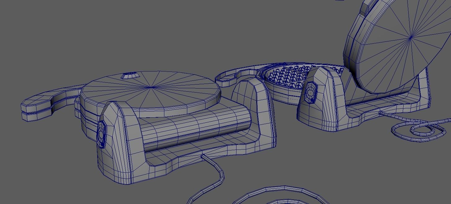 Waffle Maker 3D model_17