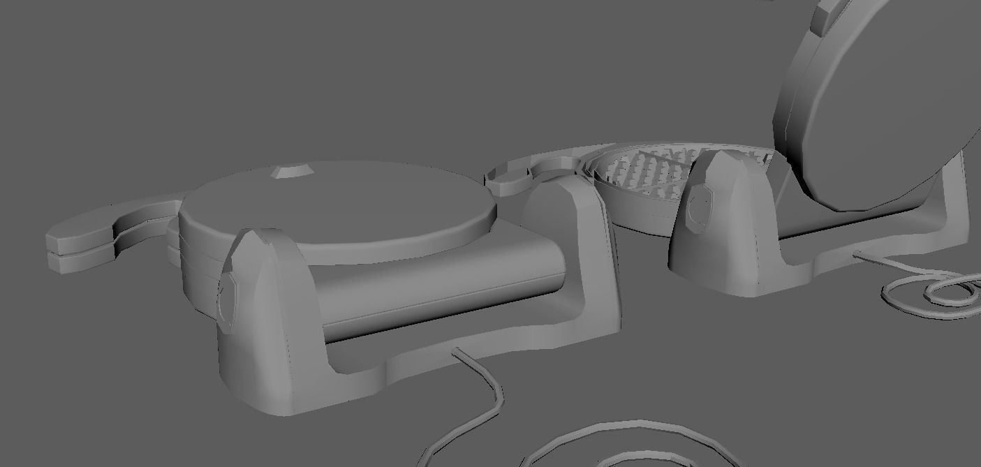 Waffle Maker 3D model_18