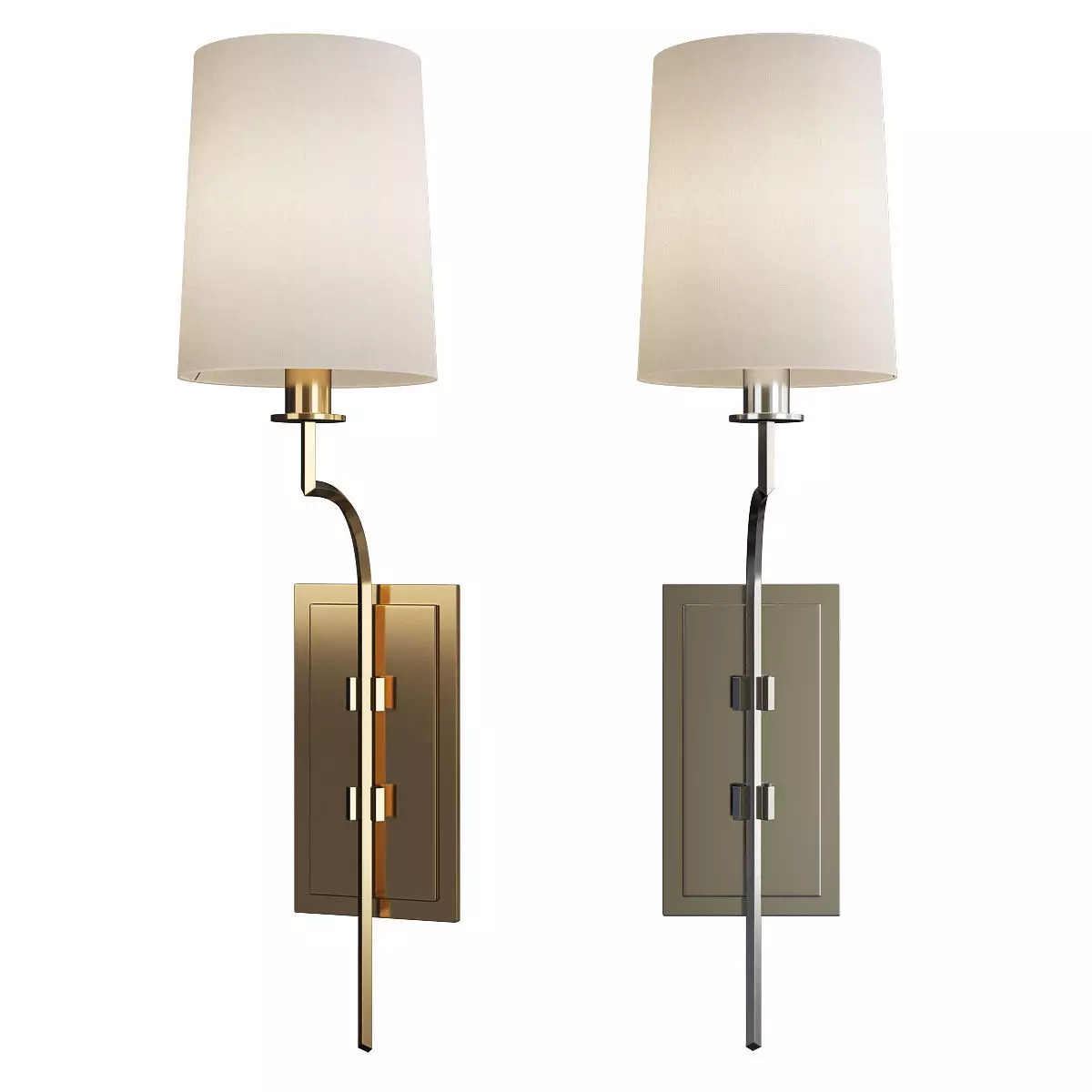 Hudson Valley Glenford Wall Sconce Low-poly 3D model_0