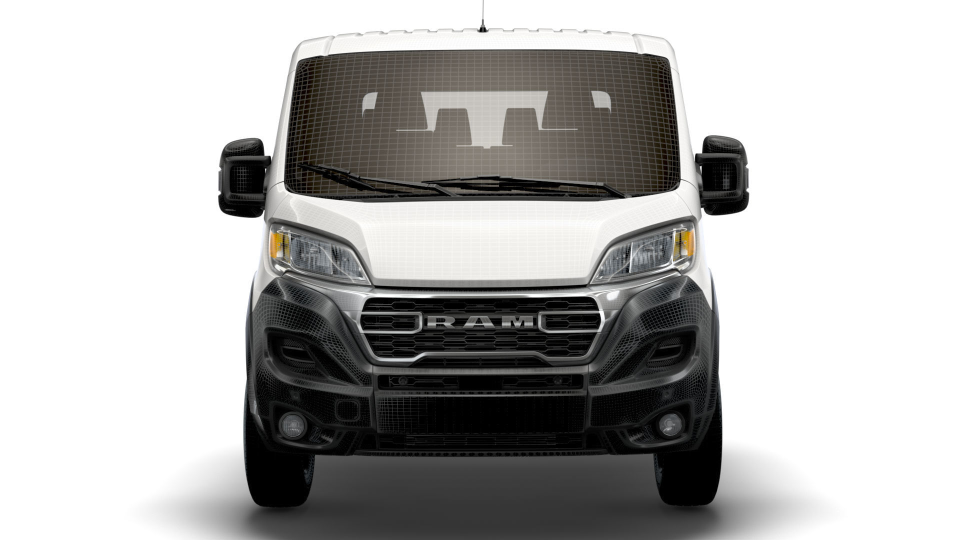 RAM Promaster Chassis Truck Crew Cab 4035 WB XL 2023 3D model_18