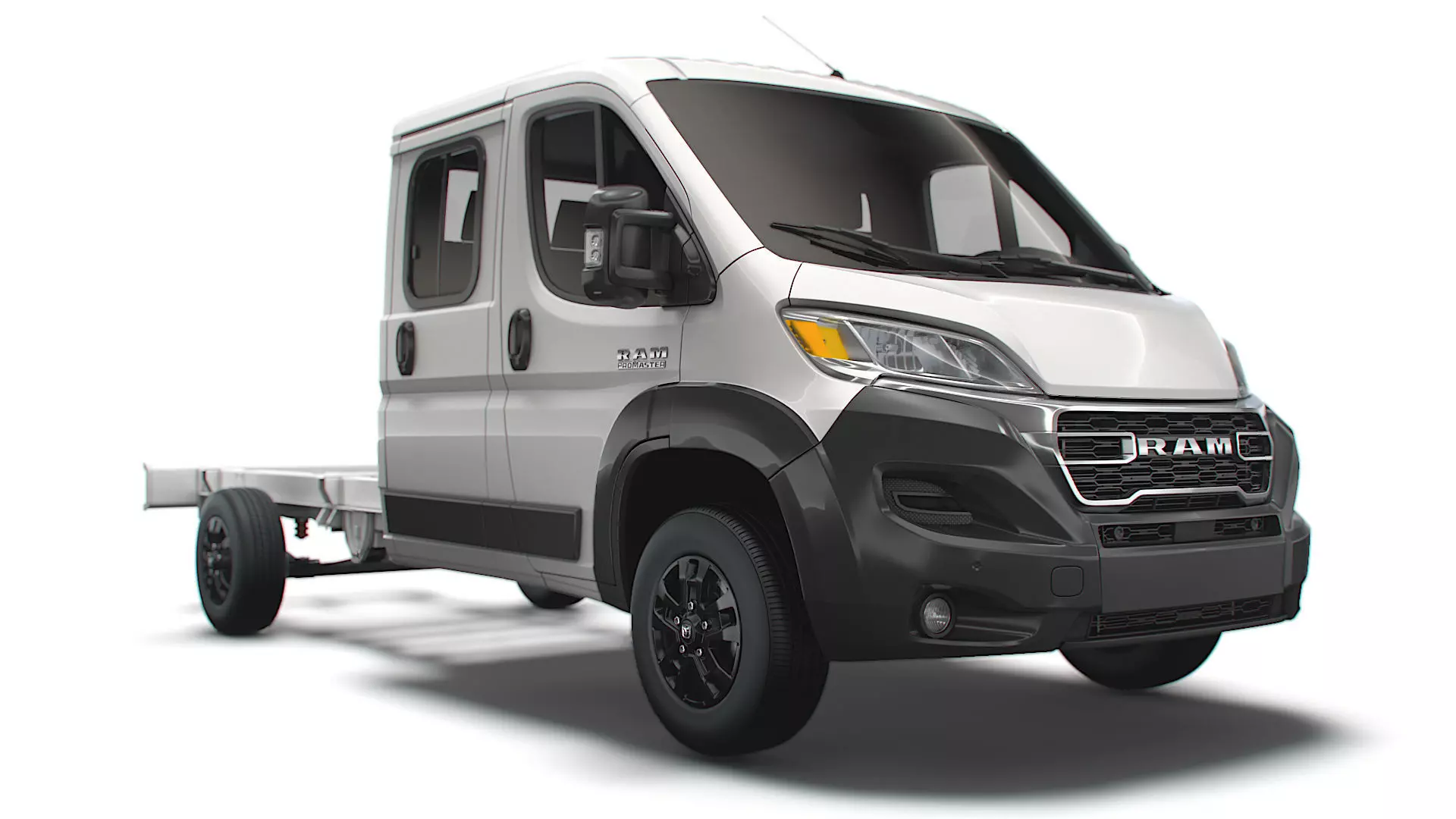 RAM Promaster Chassis Truck Crew Cab 4035 WB XL 2023 3D model_0