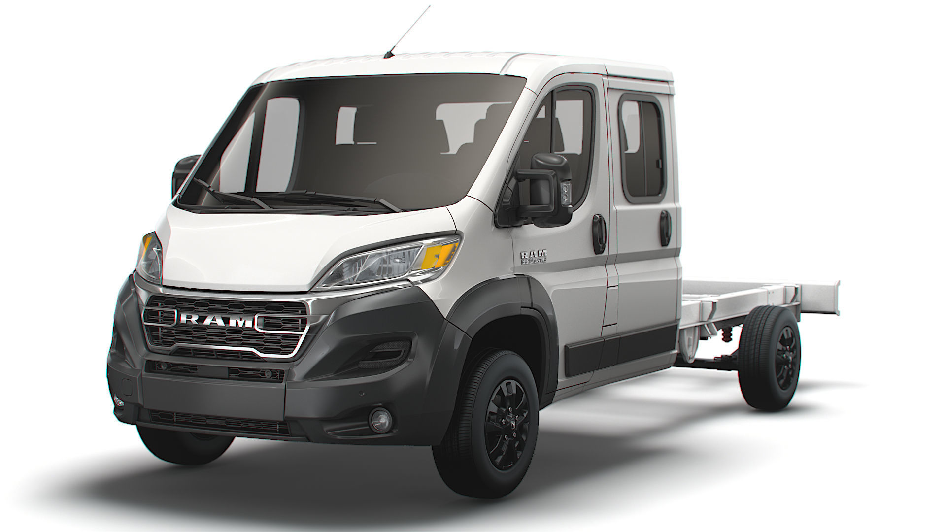 RAM Promaster Chassis Truck Crew Cab 4035 WB XL 2023 3D model_8