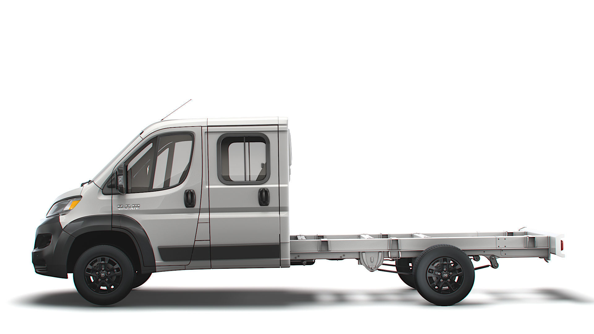 RAM Promaster Chassis Truck Crew Cab 4035 WB XL 2023 3D model_4
