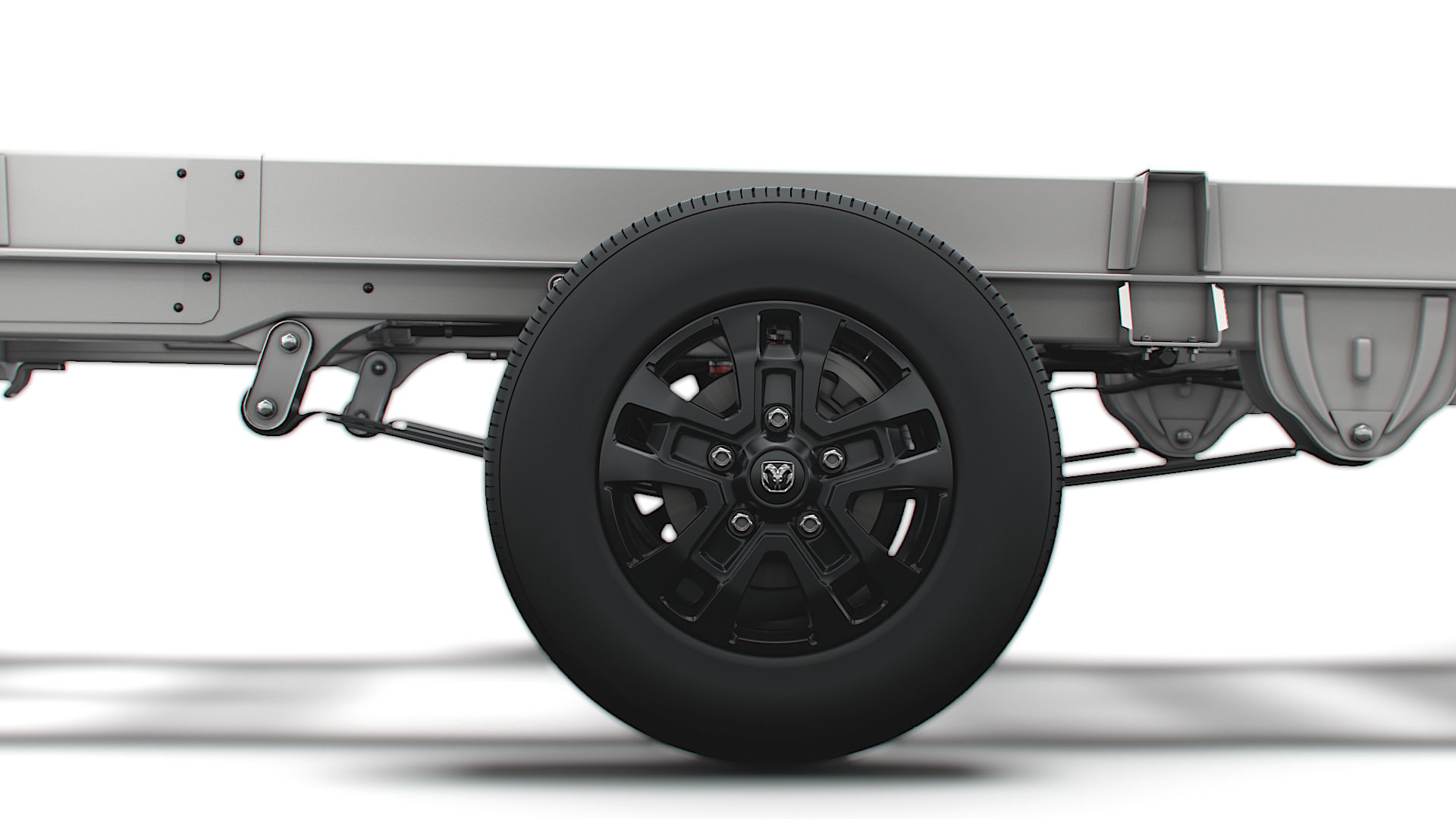 RAM Promaster Chassis Truck Crew Cab 4035 WB XL 2023 3D model_9