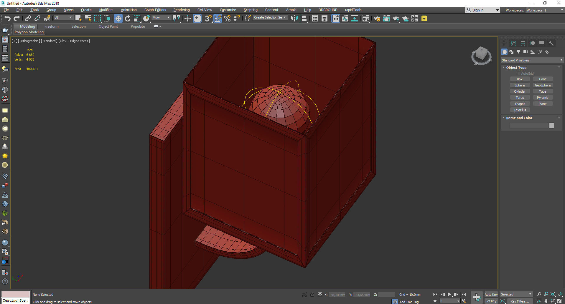 Currey and Co Sadler Wall Sconce Low-poly 3D model_4