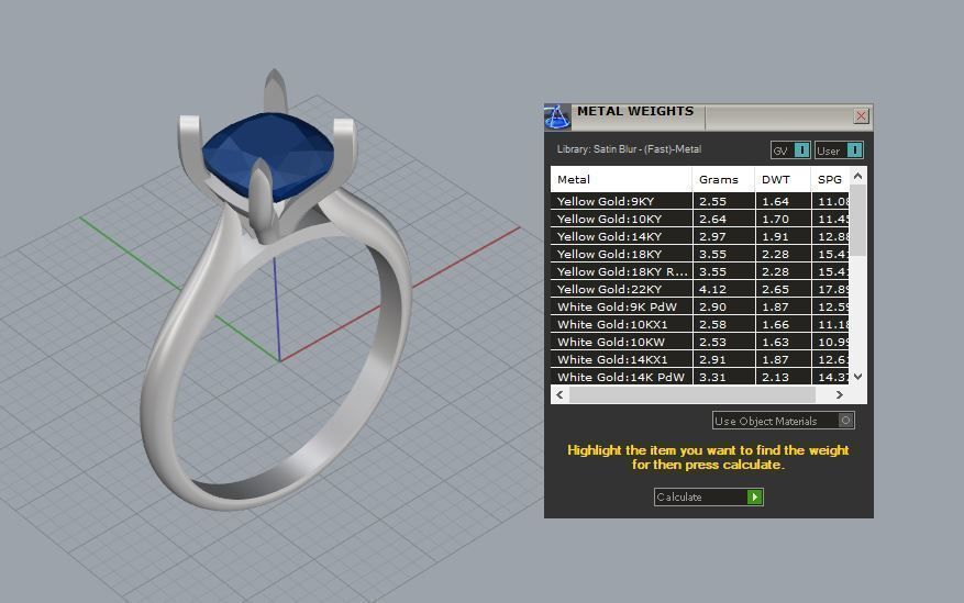 Solitaire engagement ring 3D print model_12