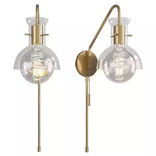 Mitzi Riley Glass Wall Sconce