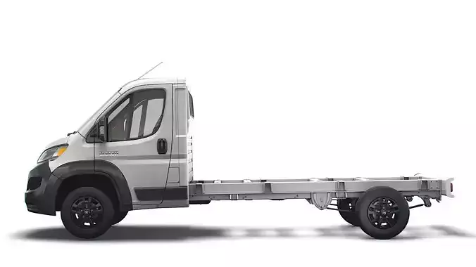 RAM Promaster Chassis Truck Single Cab 4035 WB 2023 3D model