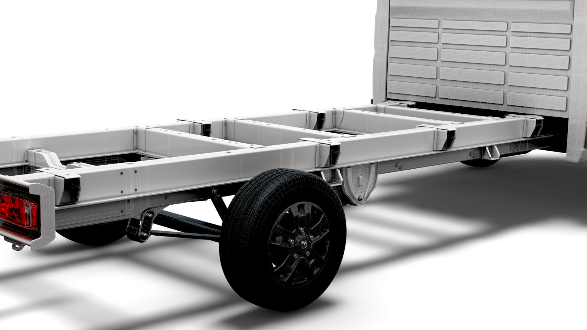 RAM Promaster Chassis Truck Single Cab 4035 WB XL 2023 3D model_23