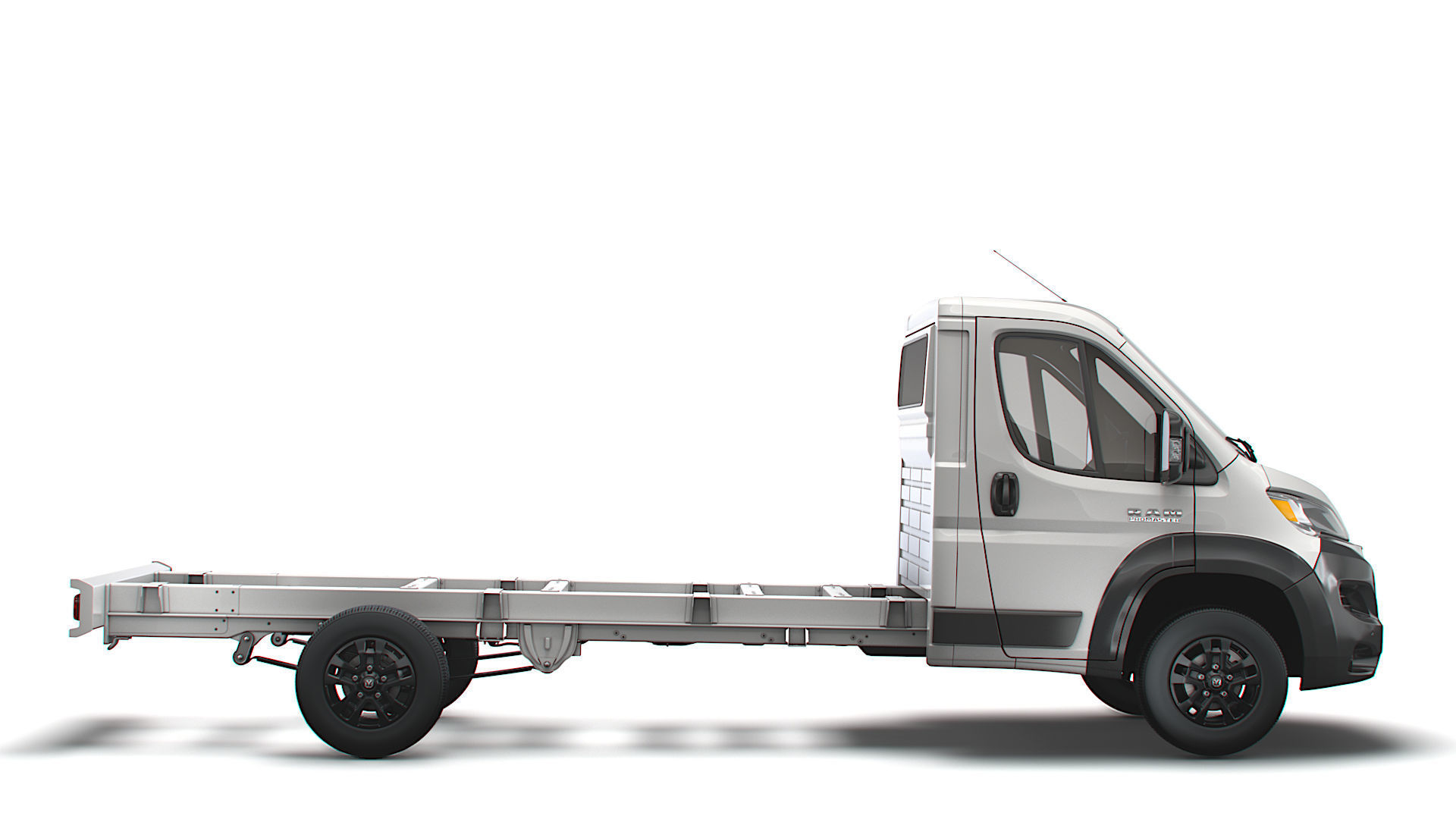 RAM Promaster Chassis Truck Single Cab 4035 WB XL 2023 3D model_1