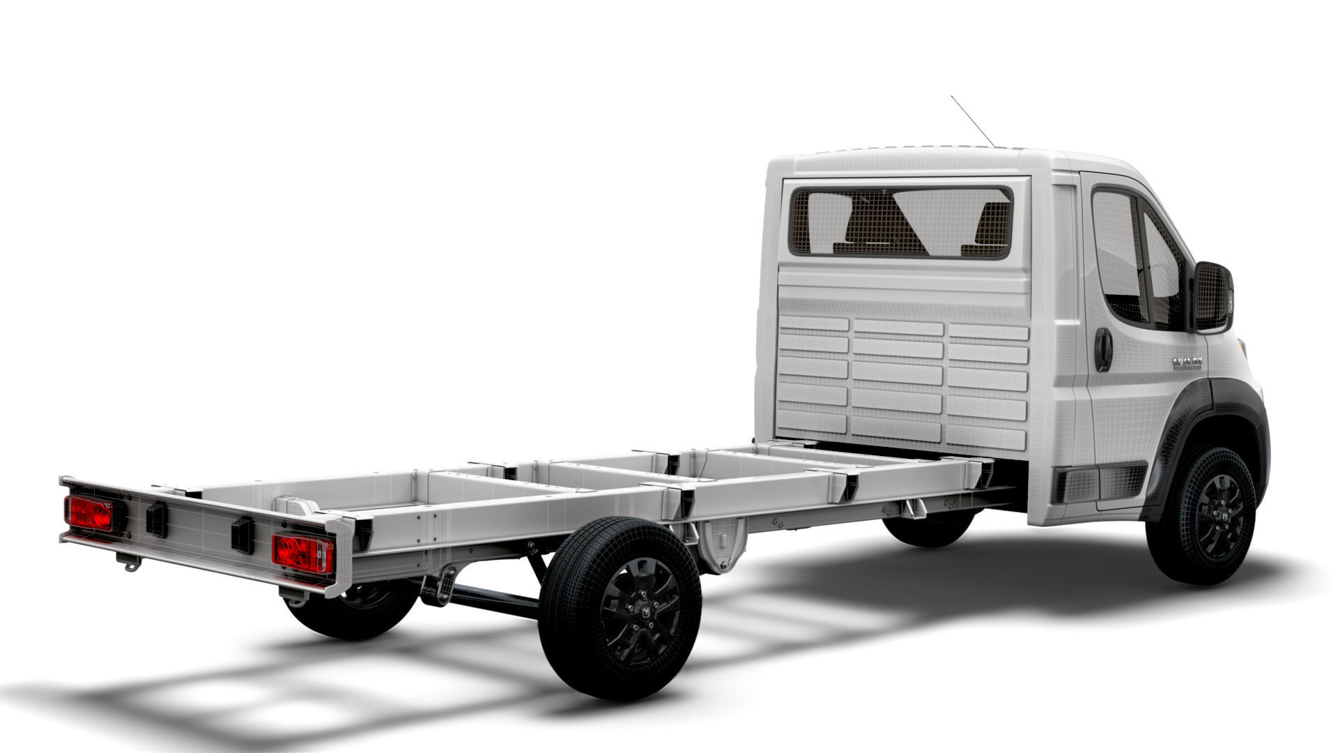 RAM Promaster Chassis Truck Single Cab 4035 WB XL 2023 3D model_14