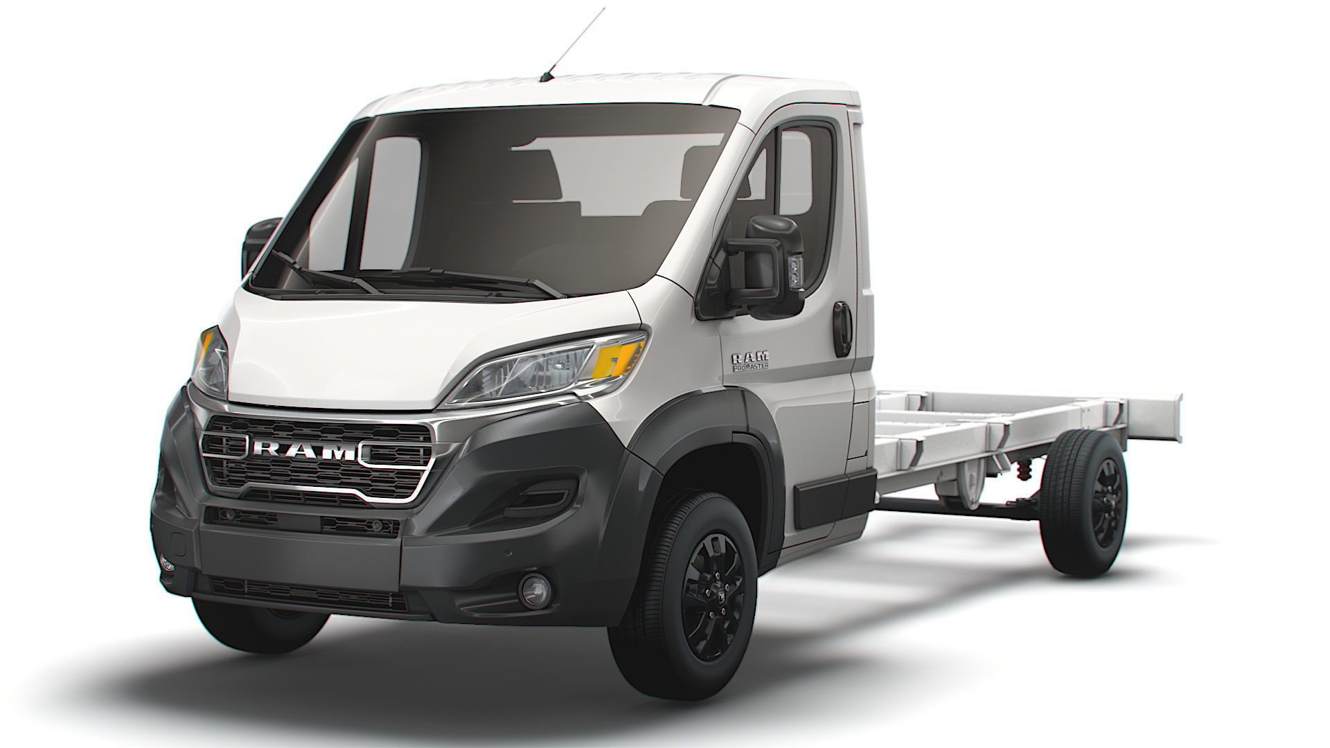 RAM Promaster Chassis Truck Single Cab 4035 WB XL 2023 3D model_8