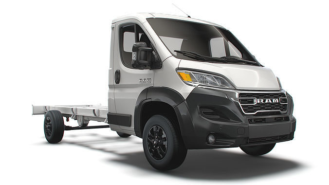 RAM Promaster Chassis Truck Single Cab 4035 WB XL 2023 3D model