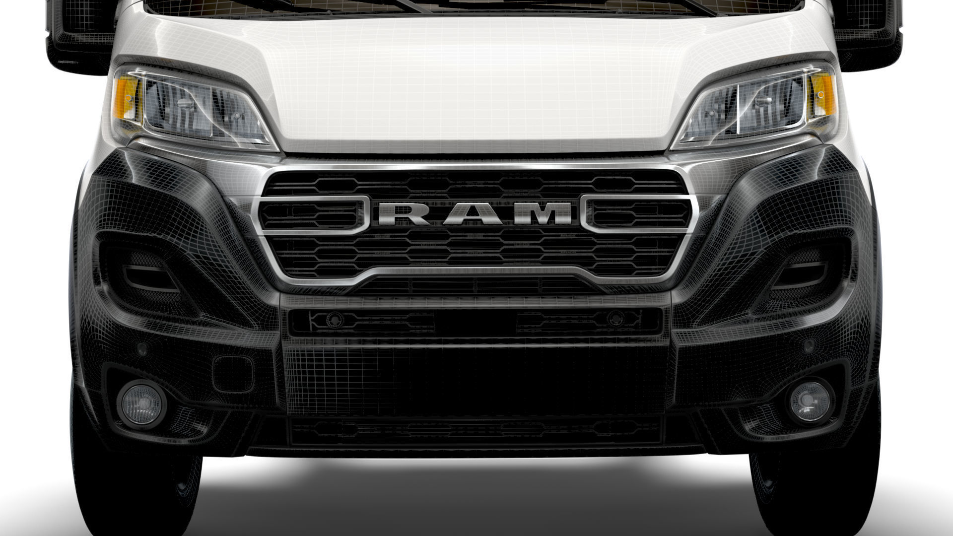 RAM Promaster Chassis Truck Single Cab 4035 WB XL 2023 3D model_19
