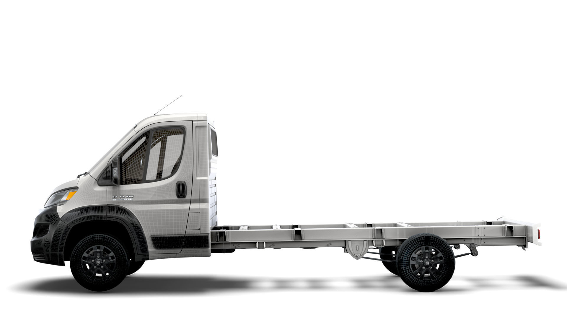 RAM Promaster Chassis Truck Single Cab 4035 WB XL 2023 3D model_16