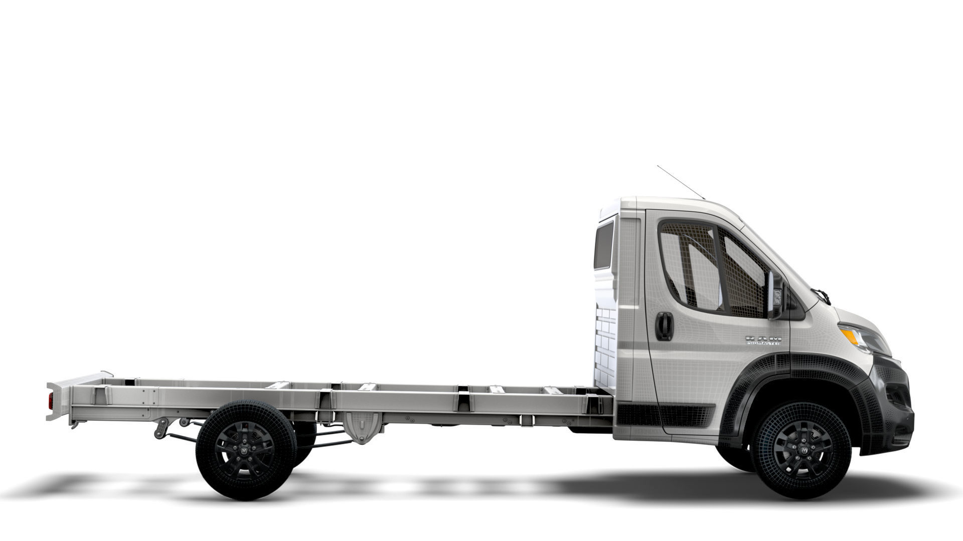 RAM Promaster Chassis Truck Single Cab 4035 WB XL 2023 3D model_13