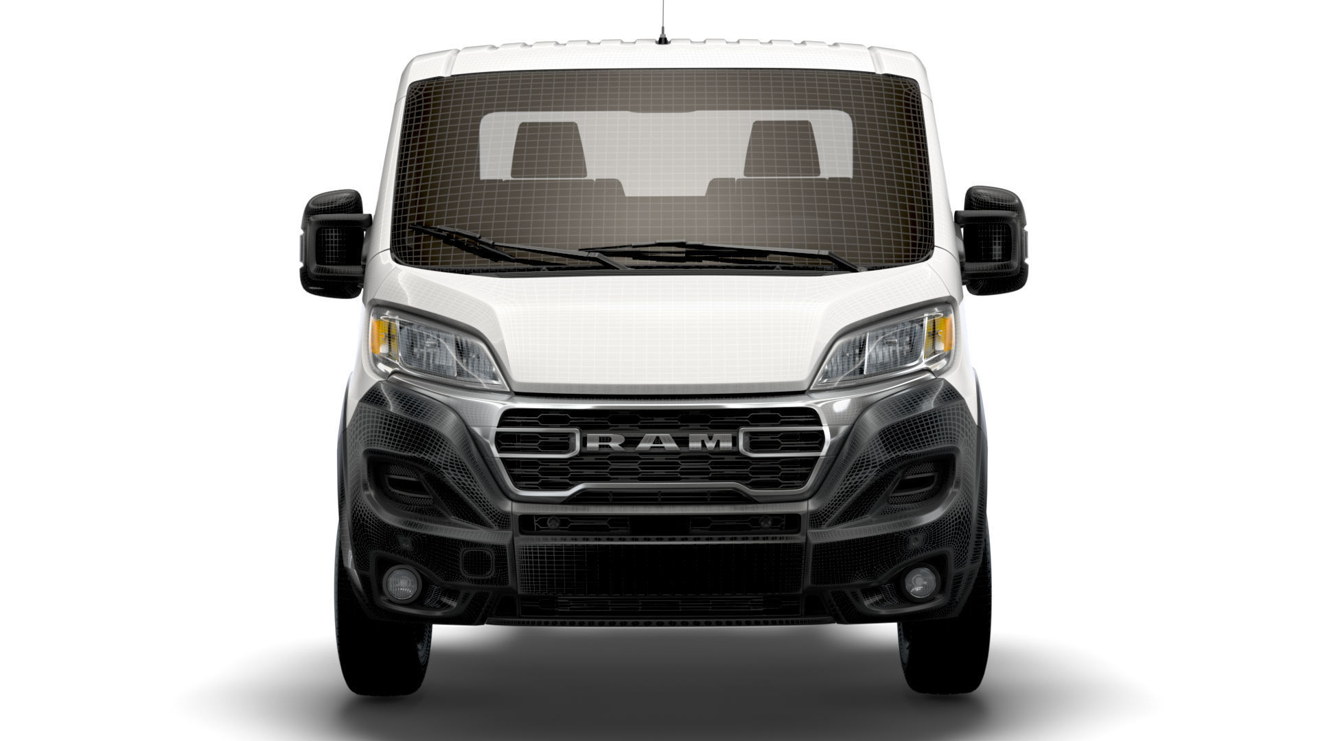 RAM Promaster Chassis Truck Single Cab 4035 WB XL 2023 3D model_18