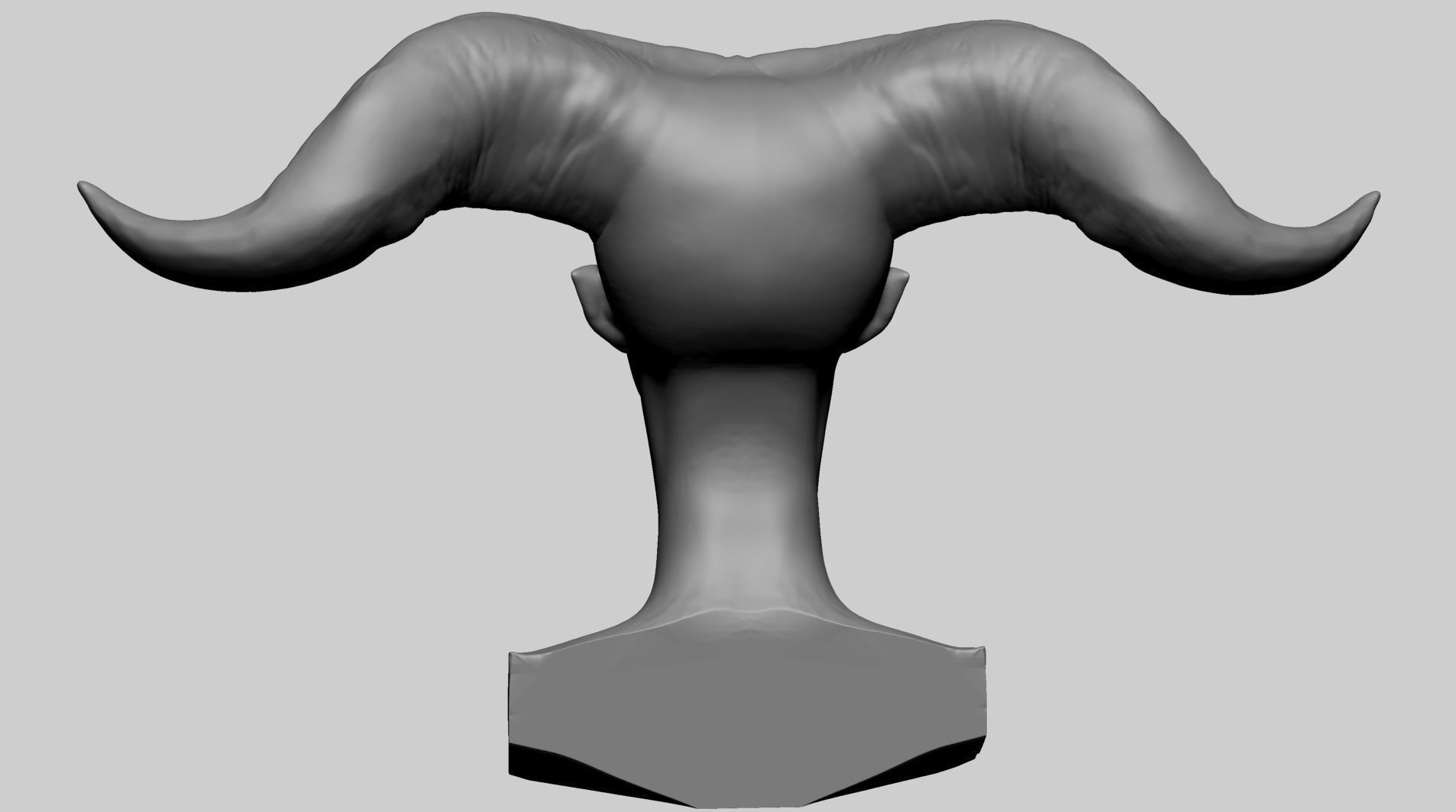 Fantasy Female Head G 3D model_4