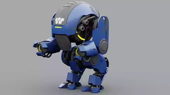 NEMO Fighter rigged character