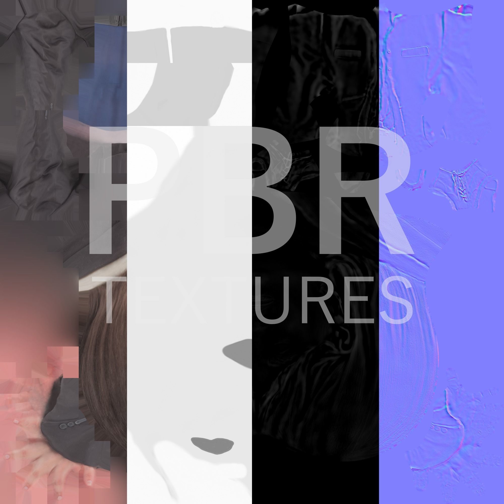 Woman in school uniform ready for animation 341 Low-poly 3D model_9