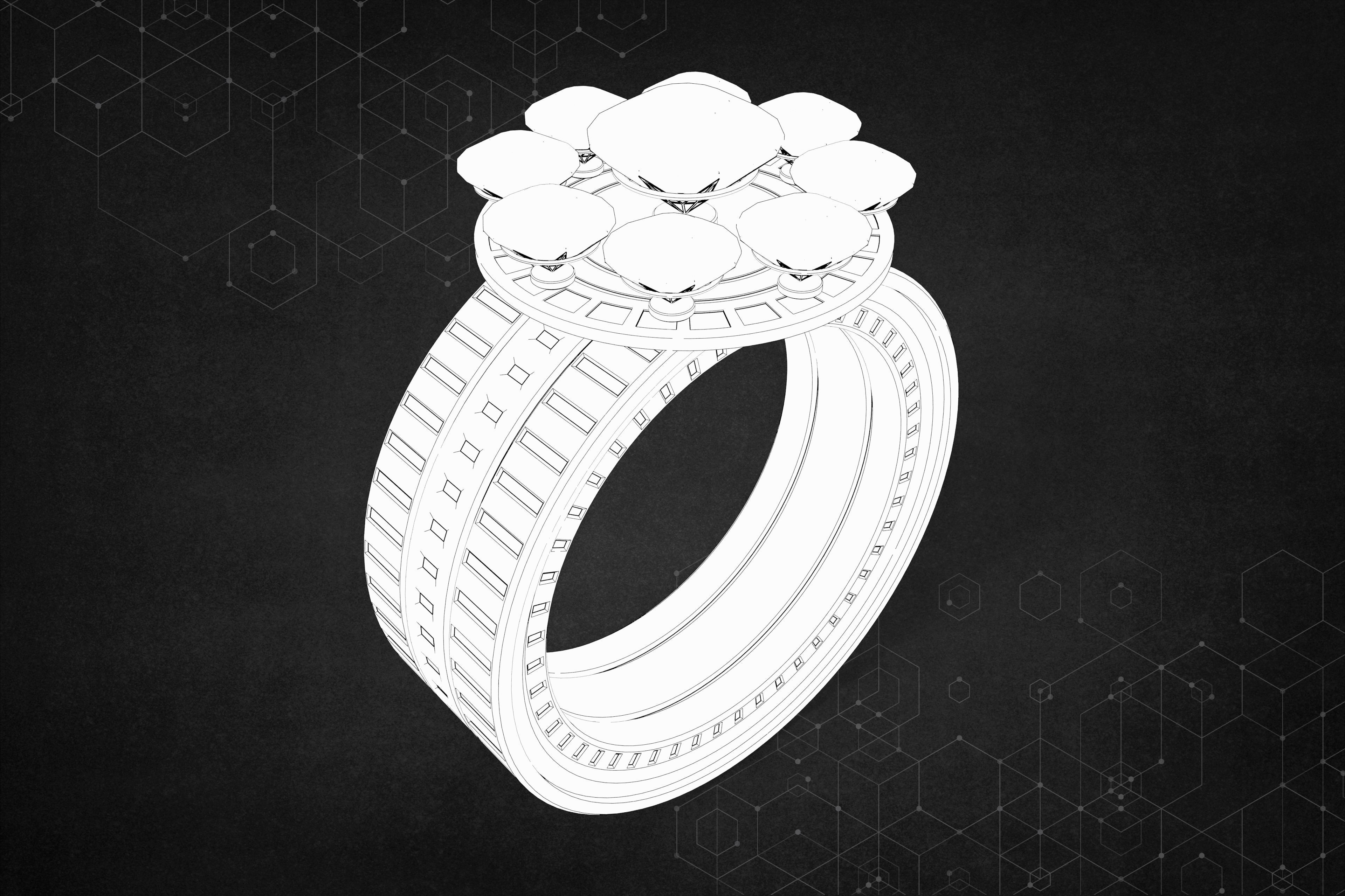 Ring Nine 3D model_6
