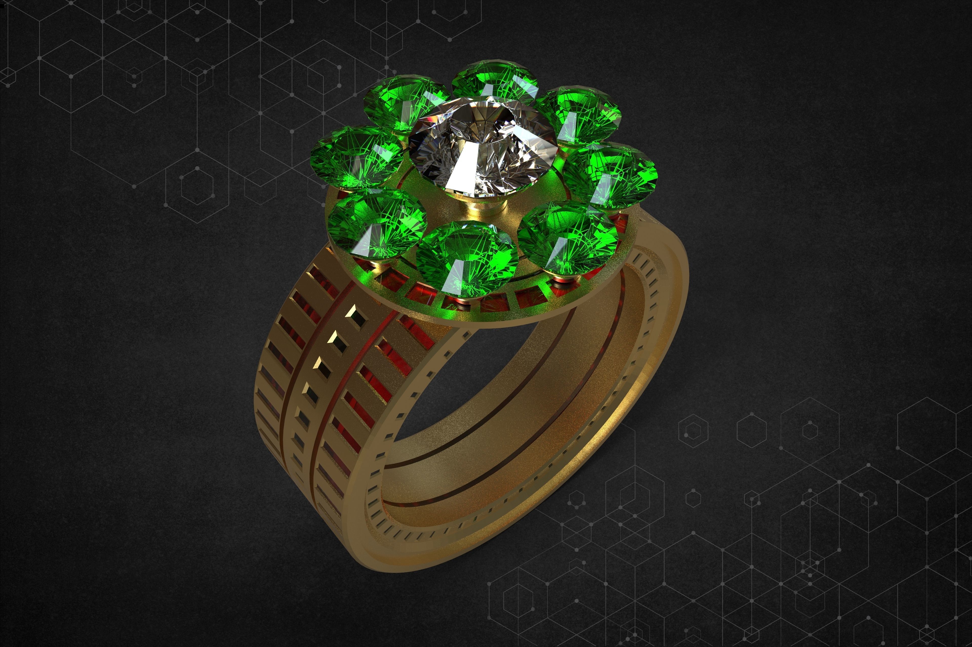 Ring Nine 3D model_4