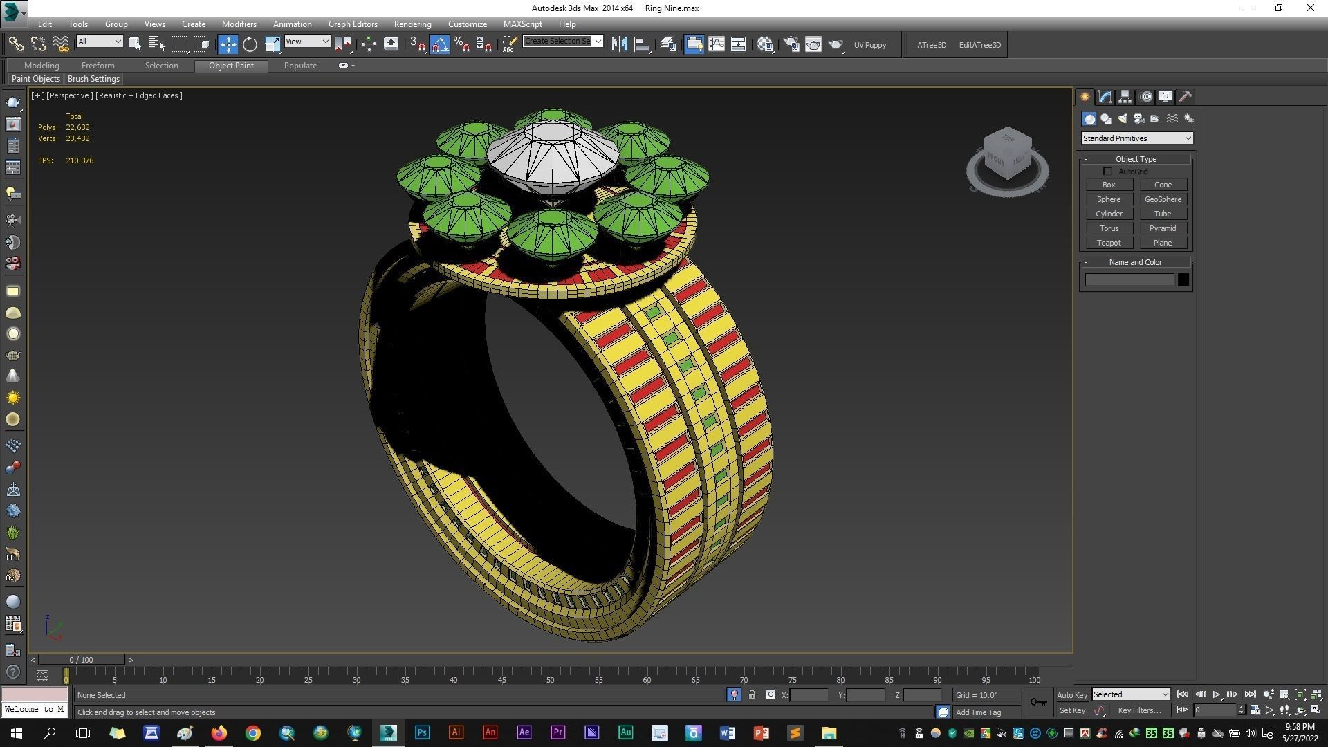 Ring Nine 3D model_9