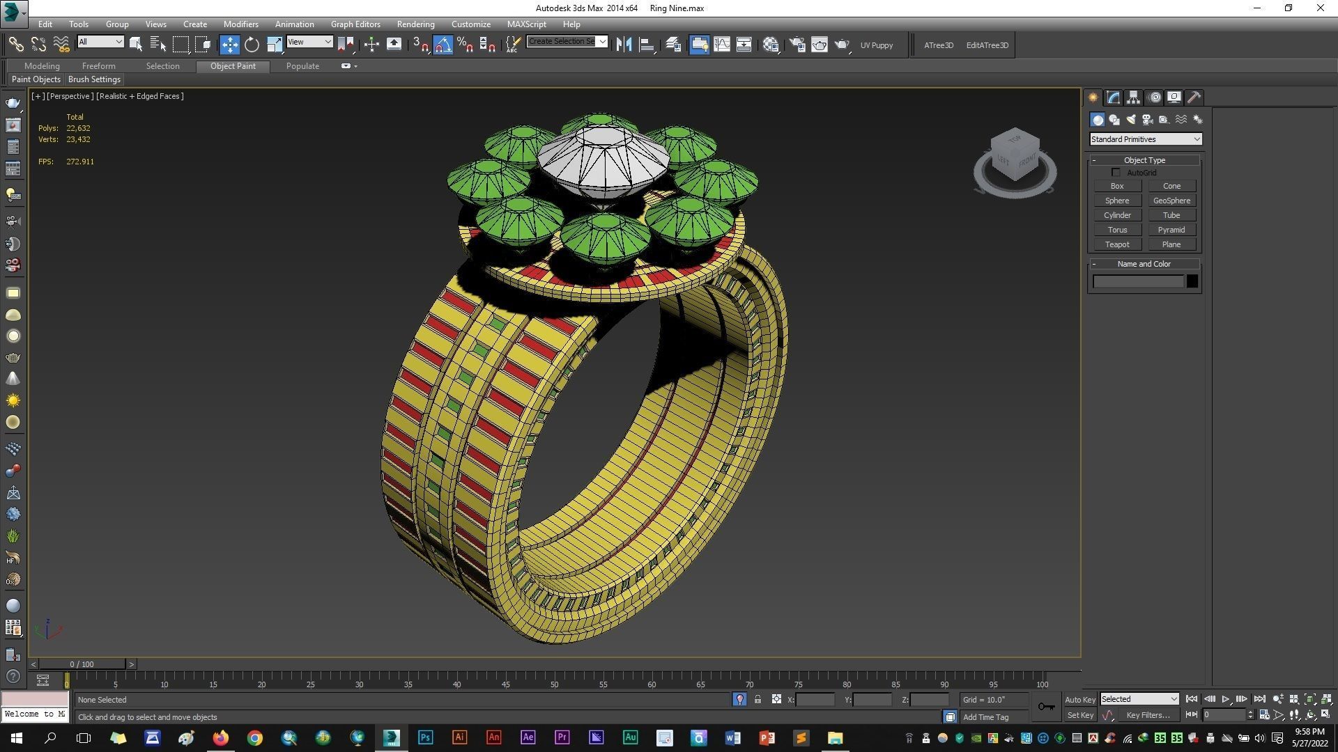 Ring Nine 3D model_8
