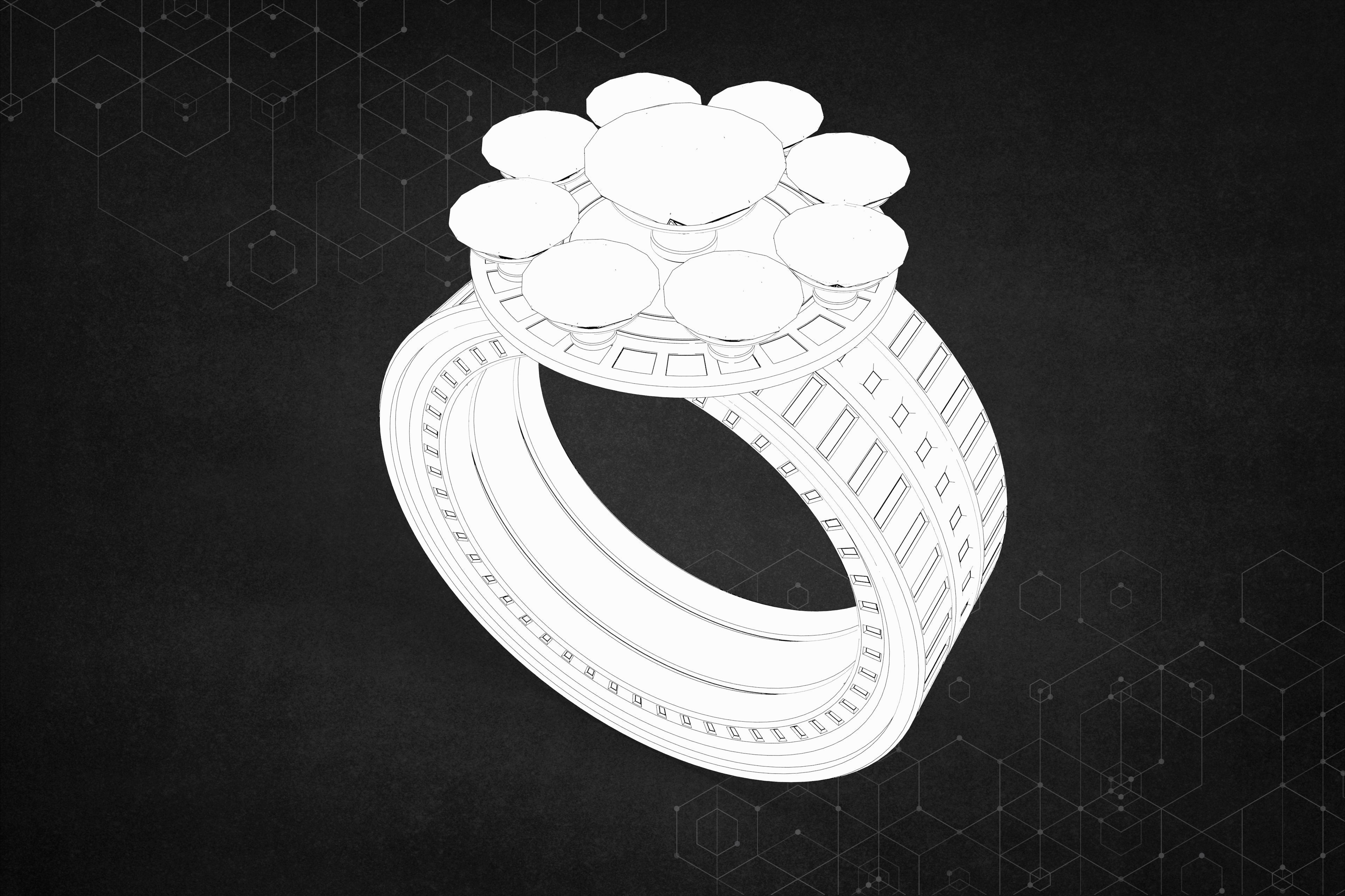 Ring Nine 3D model_7