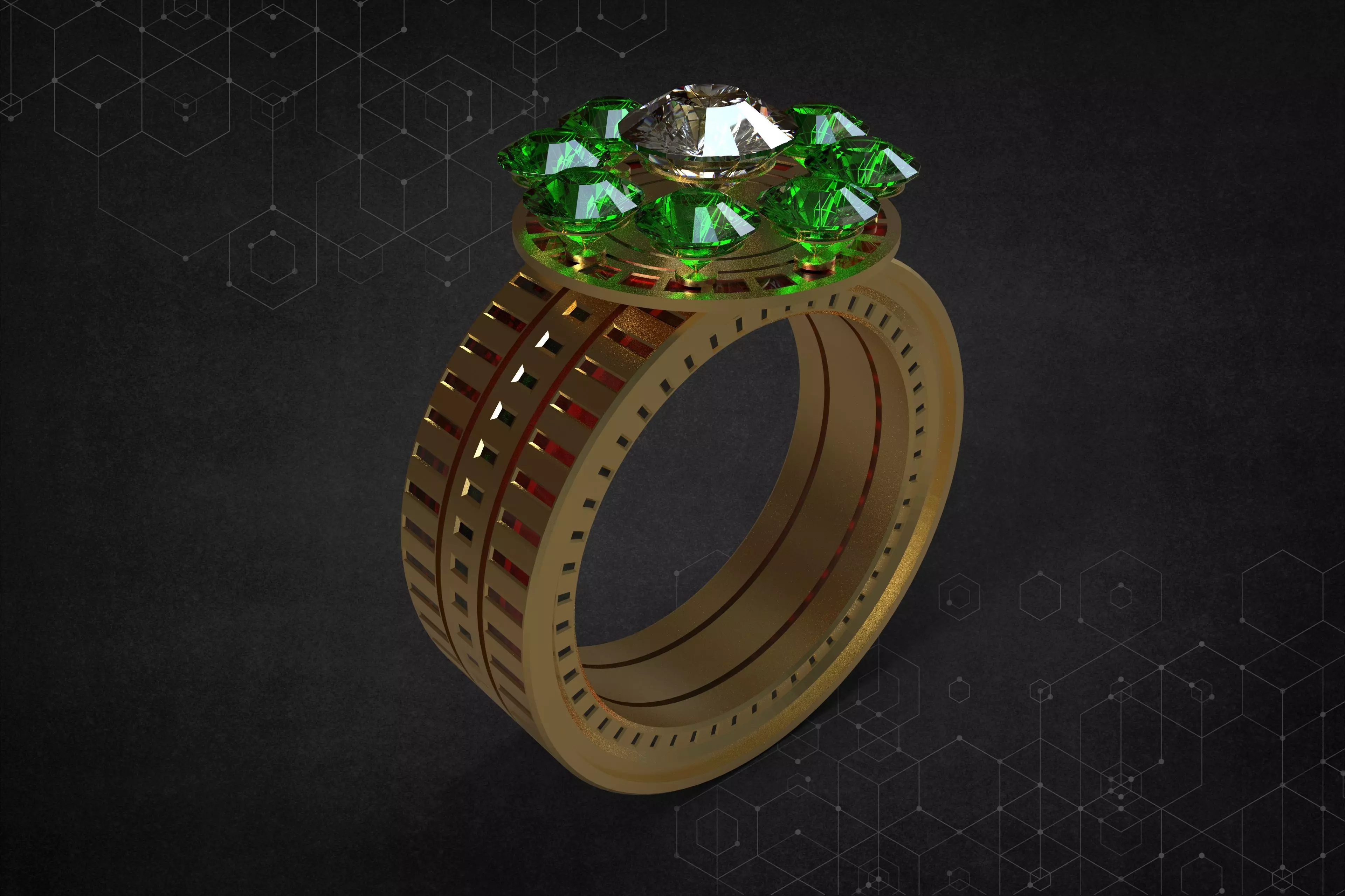 Ring Nine 3D model_0