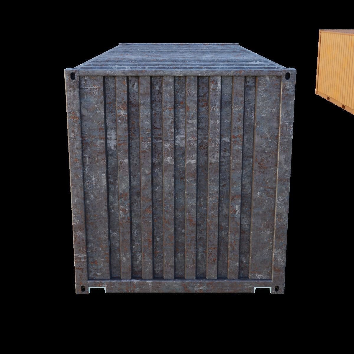 Shipping Container Free 3D model_8