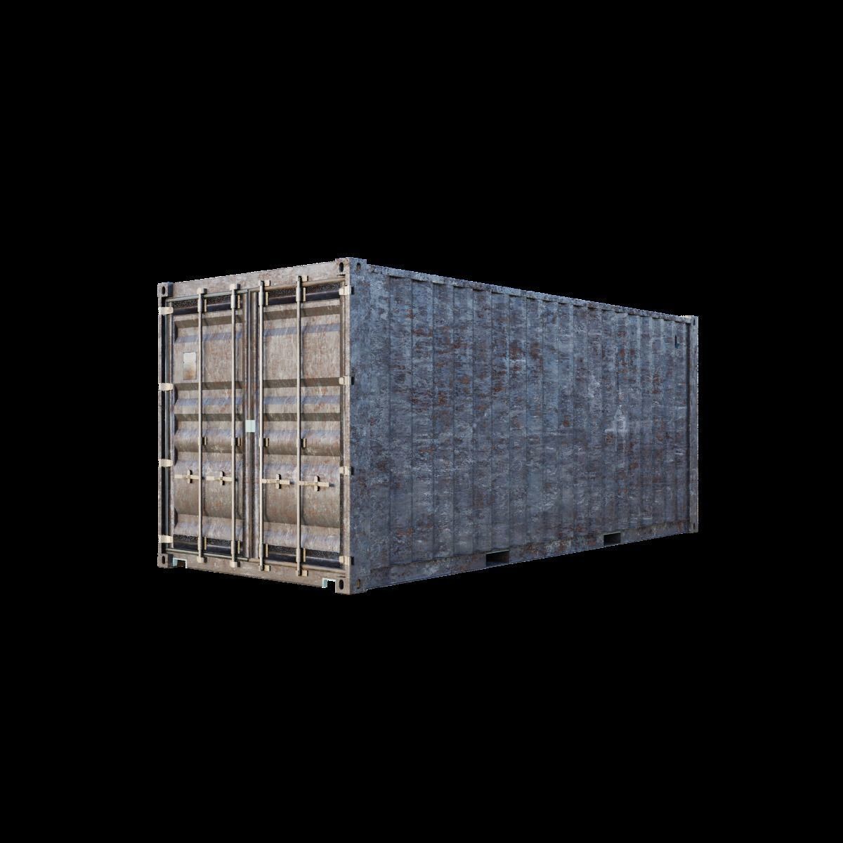 Shipping Container Free 3D model_12