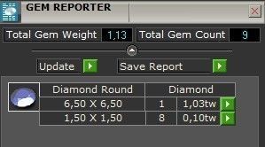 ring flower with stones 3D print model_33