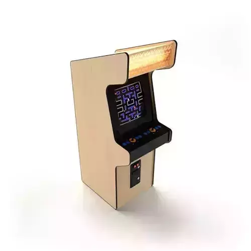 Vintage Generic Arcade Cabinet